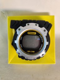 Stanley Tape Measure Clip Watch, Brand New