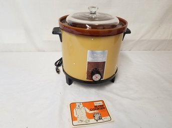 Vintage Sears Crockpot Crock Pot New