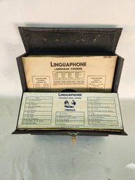 Vintage Linguaphone 78 Rpm Albums, Language Courses