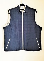 NEW Women's Coldwater Creek Lightweight Quilted Reversible Vest Size 2X
