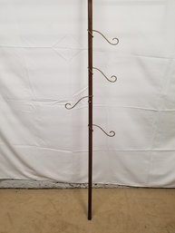Vintage Tension Pole Plant Hanger Holder