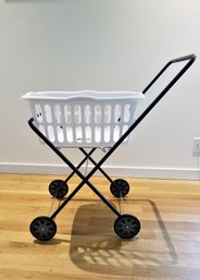 Hills Collapsible Laundry Trolley With Basket Included