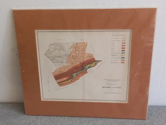 Second Geological Survey Of Pennsylvania Map Of Monroe County