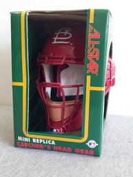 MLB Mini Replica Catchers Head Gear Mini Replica: Cardinals