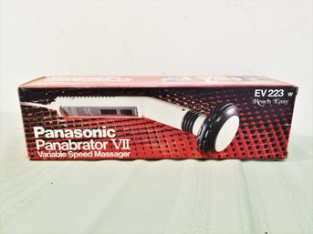 NEW Panasonic Panabrator VII With Variable Speed Massager