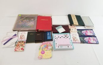 Note Pads, Address Books & Travel Albums - NEW