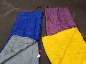 Two Camping Sleeping Bags - Including Coleman