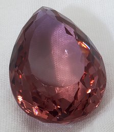 Huge Teardrop 73.80 Carat 33.60mm X 23.50mm X 15.35mm Lab Created Alexandrite