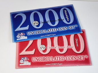 2000 United States P & D Uncirculated Mint Set