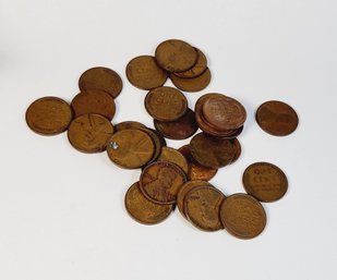 1920s Wheat Pennies (30 Plus Coins) 90 Years Old