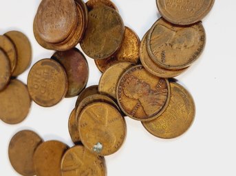 1920s Wheat Pennies (30 Plus Coins) 90 Plus Years Old