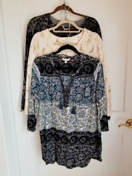 Women's Long Sleeve Tops By Jones Of NY, Alfred Dunner, Lucky Brand Sizes XL/1XL (Lot 2  )