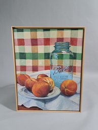 Audrey Watson 'Canning Peaches' 2004 Acrylic