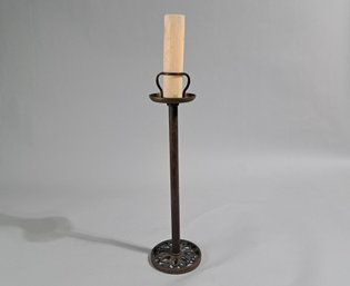 Vintage 2Ft Copper Candle Stand