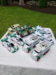 Large Collection Of Hess Trucks