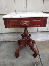 Antique Mini Marble Top Table