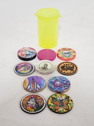 1990 WPF World Pog Federation POG Assortment - Goosebumps & More