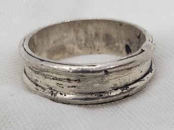 Vintage Sterling Silver Size 7 Ring ~ 4.18 Grams