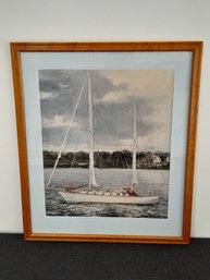 Sailboat Painting