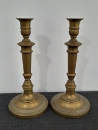 Brass Candlestick Holders