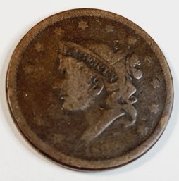 Wow. 1836  Large Cent (187 Years Old)