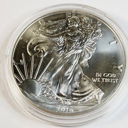 2016 Silver Eagle 1 Oz UNC Coin In Case