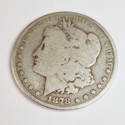1878 CC Morgan Silver Dollar (first Year Of Morgans)
