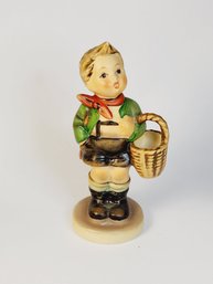 Vintage Goebel Hummel Figurine ' Village Boy  ' HUM #51 3/0 TMK 5 1970s W Germany