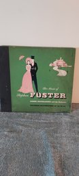 Vintage Collection Of 3 Stephen Foster Records