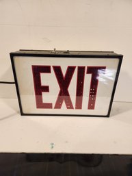 2 Sided Lighted EXIT Sign