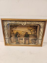 Vintage 3 Dimensional Shadow Box Art