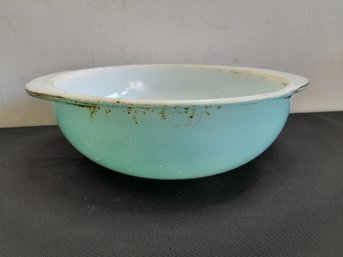 Blue Pyrex Mixing Bowl