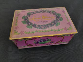 Louis Sherry Vintage Tin Box