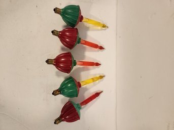 Vintage Candle Christmas Lights