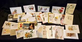 Lot Of 35 Antique Early 1900'S Post Cards