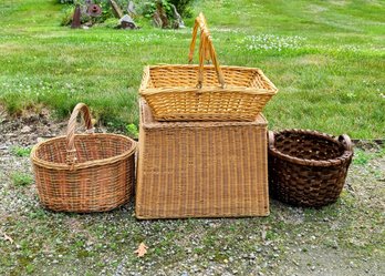 Group Of Four Baskets