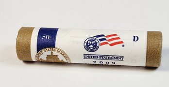 2009-D UNC Roll Lincoln Penny ' Presidency ' Denver Mint