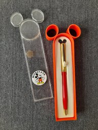 Mickey & Co. Collectors Pen With Case