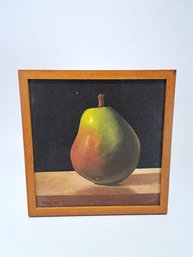 McLane  2003 Pear Oil On Canvas Wall Art