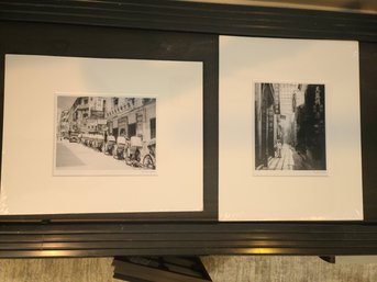 Pair Of Asian Black And White Photographs