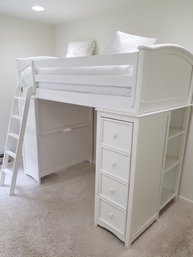 Modular Youth Loft Bed With Storage And Desk - Bolton Furniture