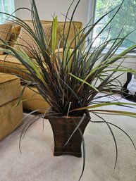 Artificial Palm Plant In Vase