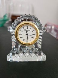 Waterford Small Clock - 3.5'H