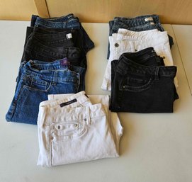 Jean Lot Sizes 8-10 See All Pics For Brands