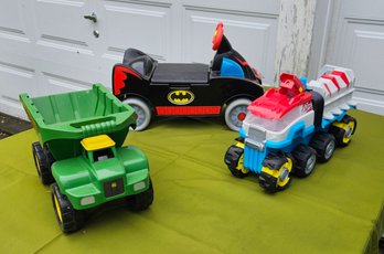 John Deere Dump Truck, Paw Patrol Truck, Ride On Batman Toy