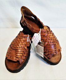 NEW Women's Brand X Huaraches Hand Woven Leather Sandals Size 8.5