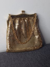 Mesh Whiting & Davis Metallic Purse #7