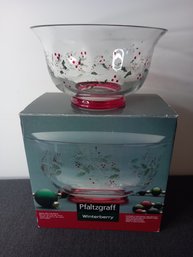 Pfaltgraff Winterberry Glass Serving Bowl