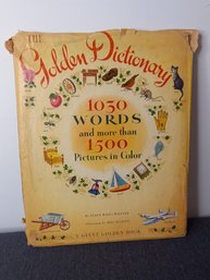 The Golden Dictionary With Jacket 1944