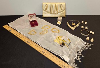 Gold And White Jewelry And More